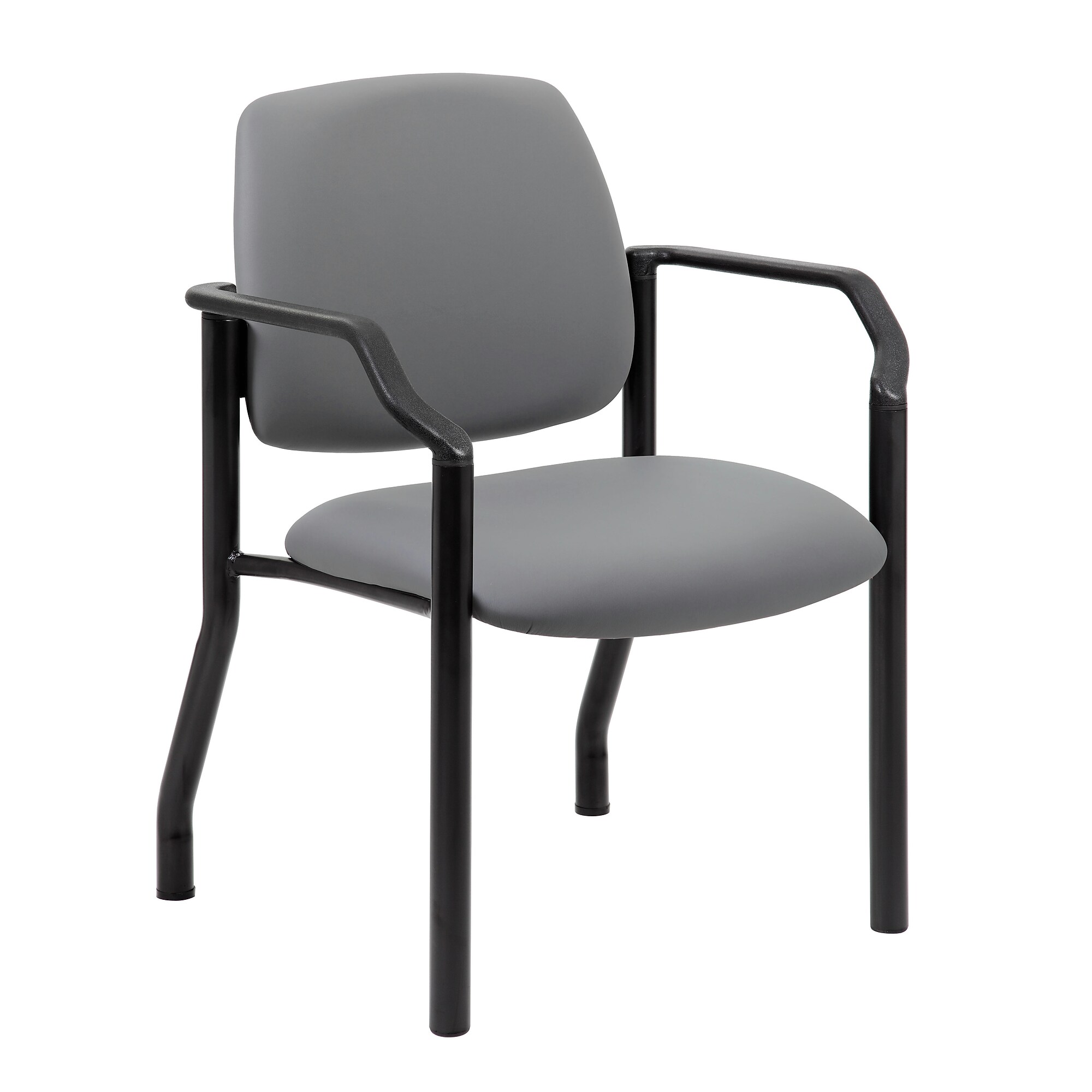 Boss Vinyl Guest Chair, Gray (B9591AM-GY) Sansujyuku sansujyuku.com