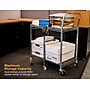 Bostitch Office Small Stowaway Folding Utility Cart, Chrome (BSAC-SMCR)~#|#~E9163F1F-19C8-4D6A-B9A751A346CC111E_sc7