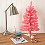 Nearly Natural Pink Artificial Christmas Tree, 2' (T1697)~#|#~E9169CB0-C88E-412A-B4BD81DC3A6F1F9B_sc7