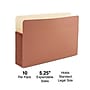 Staples Reinforced File Pocket, 5.25" Expansion, Legal Size, 8.5"x14",  Brown, 10/Box (ST418343)”~#|#~E92029E7-C210-4593-BB164DAA43F2CBB1_sc7