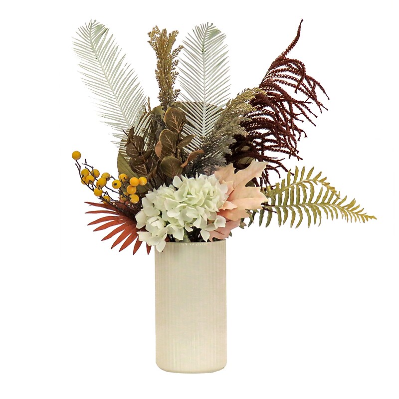 National Tree Company 31" Potted Fern and Hydrangea Assortment (HH75-04253MU1-1) image 1