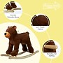 Happy Trails Plush Bear Rocker, Brown (80-BF018)~#|#~E9281DD0-BFC7-470D-8710AF8DCE9F60DD_sc7
