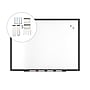 TRU RED™ Magnetic Porcelain Dry Erase Board, Black Frame, 4' x 3' (TR61189)~#|#~E928504B-1C64-48A6-B88E173EA72011CF_sc7