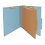 Medical Arts Press Pressboard Classification Folder, 1-Divider, 2" Expansion, Letter Size, Blue, 10/Box (DV-T42-14-3BLU-PKT)~#|#~E931B00D-3032-4EA4-87A3F38E39FF3C24_sc7