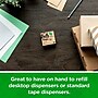 Scotch Magic Greener Invisible Clear Tape Refill, 0.75" x 25 yds., 1" Core, Clear, 12 Rolls/Pack (812-12P)~#|#~E9330C05-82F6-48AB-8F2AC278AF712E44_sc7