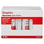Staples® Washable Glue Sticks, 0.28 oz., Clear, 36/Pack (ST44777)~#|#~E9358952-158D-42B1-BE591C33C871327F_sc7