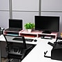 Mind Reader Adjustable Dual Monitor Stand, Up to 44 lbs., Pink (MDFMOND-PNK)~#|#~E93802DA-677B-42B3-BD0F2009DD9F0312_sc7
