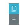 simplehuman Paper Magnetic Sorting Label, 8" x 4", Blue/Gray, 2/Pack (KT1174)~#|#~E9399D20-D859-4293-AF493DC3E9048560_sc7