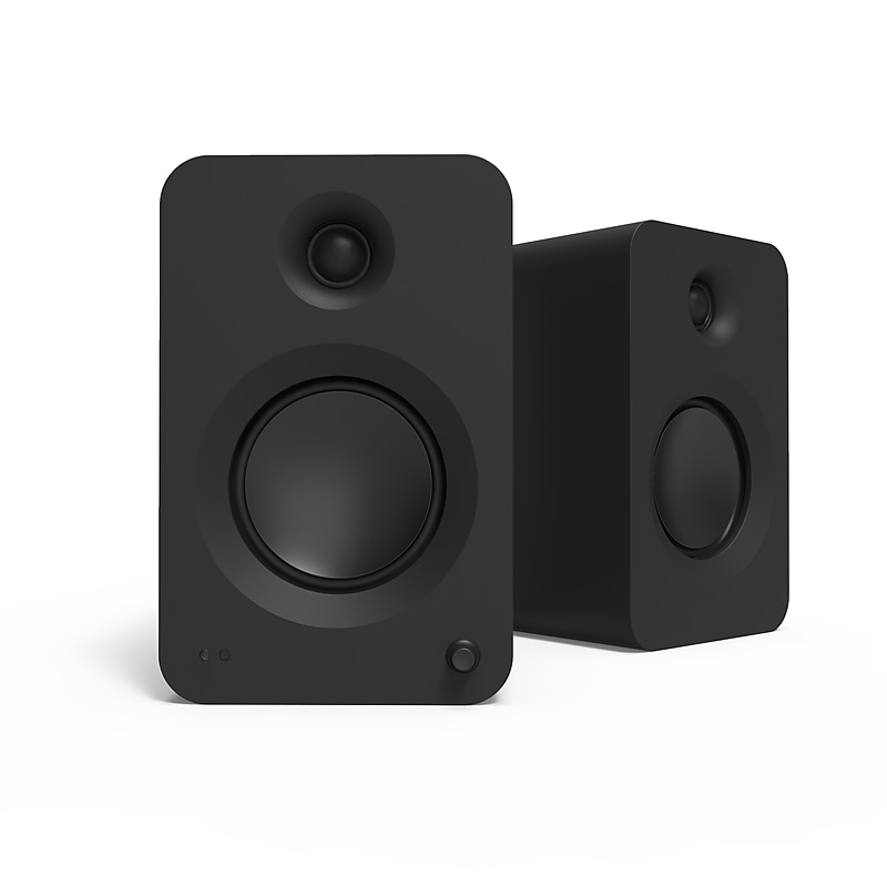Kanto REN 200W Bookshelf Bluetooth Speakers, Matte Black, Pair (RENMB) image 1