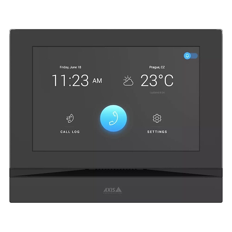 Axis Communications I5304 Wired Smart Door Answering Unit, Black (03239-001) image 1