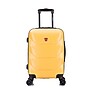 DUKAP Zonix 20" Hardside Carry-On Suitcase, 4-Wheeled Spinner, TSA Checkpoint Friendly, Mustard (DKZON00S-MUS)~#|#~E9439C71-F832-4DFB-BAAFC9A6EF1B3E0E_sc7