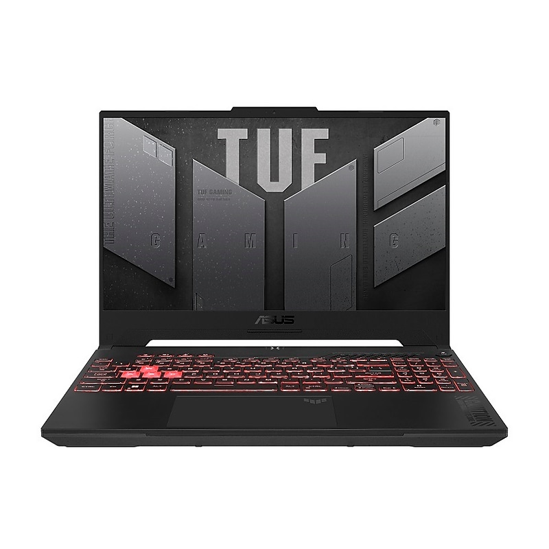 ASUS TUF A15 15.6" FHD 144Hz Gaming Laptop, NVIDIA GeForce RTX 4060, AMD Ryzen 5 7535HS, 16GB RAM, 512GB SSD, Windows 11 image 1
