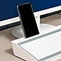 Quartet Flip-Top Glass Dry-Erase Desktop Pad, 18" x 6", White Surface (Q090F04-R)~#|#~E9494148-D519-471B-B655F014159CB8D5_sc7