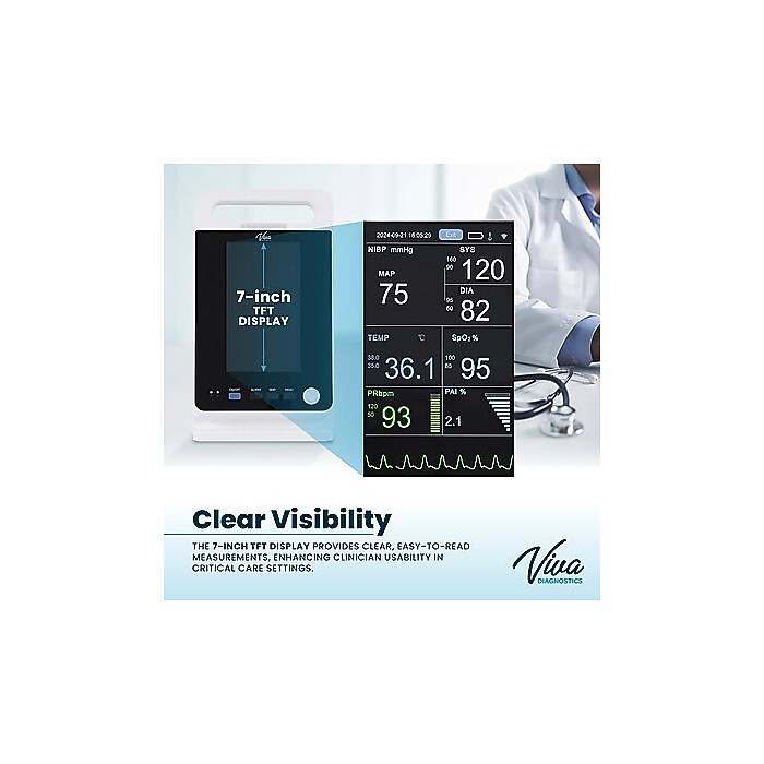 Viva Comfort Health Monitoring Device Omni Spot Vital Sign Monitor