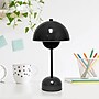 Simple Designs Mushroom Magic LED Table Lamp, Black (LD1069-BLK)~#|#~E94B8CF0-57DB-4E30-AD0B2FA67895F835_sc7