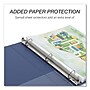 Samsill Earth's Choice Plant-Based BOHO 1" 3-Ring View Binders, D-Ring, Indigo, 2/Pack (SAMU69341)~#|#~E9506F58-1287-434E-92C8CC640BC7EDB1_sc7