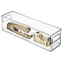 iDESIGN Medium Stackable Plastic Storage Bin, Clear, 2/Pack (29085M2)~#|#~E9546650-EF04-4B0E-A0EBDAF473152F95_sc7