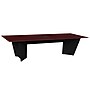 Regency Array 120"W x 48"D Conference Table with Grommet, Mahogany/Black (ACT12048MHBK)~#|#~E9572D1C-6985-46AE-806A85D0977C32CE_sc7