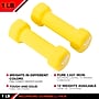 Jfit 1 lb. Neoprene Dumbbell, Yellow, Pair (J-DBN1SET)~#|#~E959EBFC-F74F-4968-B4A40A7F89561EAE_sc7