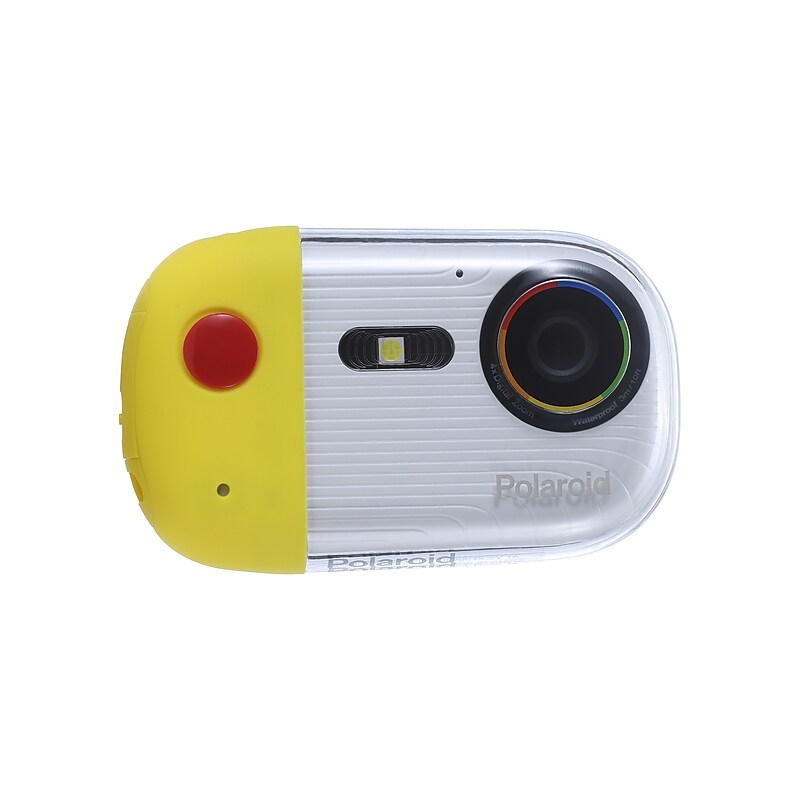 Polaroid Wave Underwater Camera, Yellow (IE50FE-YEL) image 1