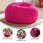 Flash Furniture Dillon Cotton Small Refillable Bean Bag Chair, Solid Hot Pink (DGBEANSMSLDHTPK)~#|#~E961FBD1-309C-4B8E-85BE65655AD4D862_sc7