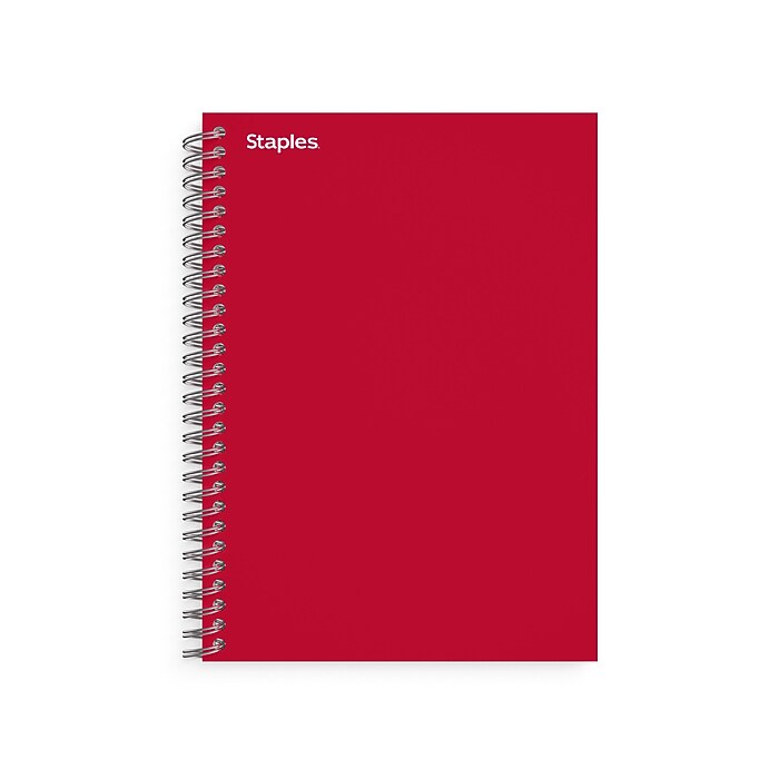 新リスト全集 Suppl Ⅲ TECHNICAL STUDIES 1   EMB Staples® 1-Subject Subject Notebooks, 5