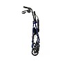 Medline Basic Knockdown Folding Rollator, Adult, Blue (RLKD-150S-6B)~#|#~E96792A2-D777-417B-88989EA9B7ED0C95_sc7