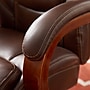 La-Z-Boy Delano Ergonomic Leather Executive Big & Tall Chair, 400 lb. Capacity, Brown (45833OSS)~#|#~E96BAAF5-0DE2-48C5-91C4D03A2882FAA3_sc7