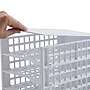 Thinkspace Literature organizer 8-Compartment Literature Organizers, 21" x 12.25", White (39444)~#|#~E96C82ED-8924-4E9B-934F856B500D92C4_sc7