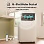 Hisense 50-Pint Portable Dehumidifier, 3-Speed, Covers up to 4500 sq. ft., White (ALDH50KP26)~#|#~E97137AA-A35E-4B8E-B94157A9223F37A9_sc7