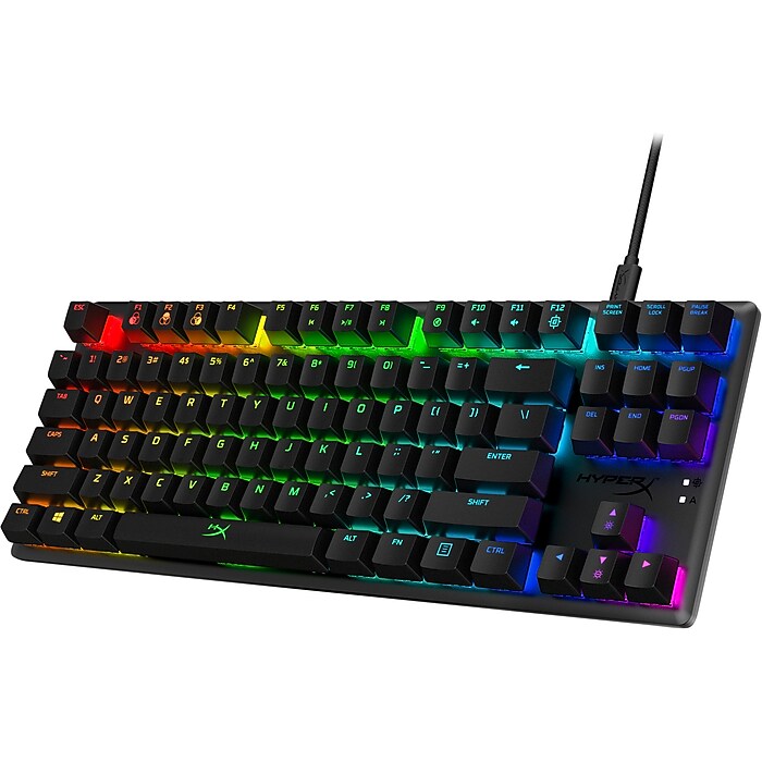 HP HyperX Alloy Origins Core Gaming Mechanical Keyboard, Black