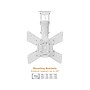 Mount-It! Full-Motion Motorized Ceiling TV Mount, 66 Lbs. Max. (MI-4223W)~#|#~E9752E47-EF82-4CE3-8F4F06B3358A80BA_sc7