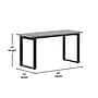 Flash Furniture Redmond 60"W x 24"D Conference Table, Laminate, Gray Oak (MTM6024LTGRYUBF)~#|#~E97746B5-AECD-4270-8860E2837A924644_sc7