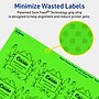 Avery Rectangle Multipurpose Labels, 1-13/16" x 2-3/16", Neon Green, 240/Pack (94233)~#|#~E9774DA2-2F8D-4498-91C301A8FA46FB21_sc7