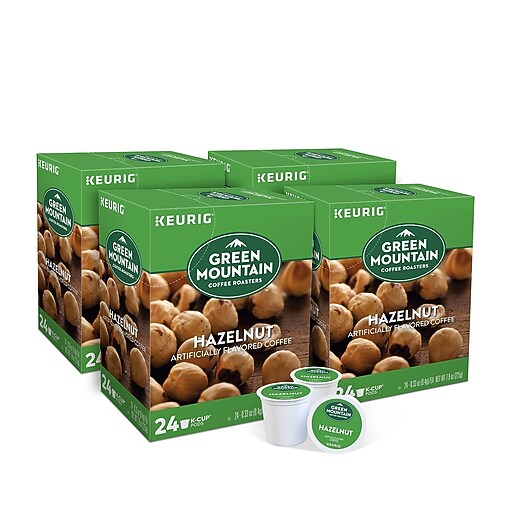 Green Mountain Hazelnut Coffee Keurig® KCup® Pods, Light Roast, 96