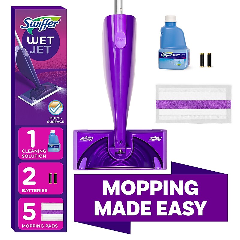 Swiffer Spray Mop Kit, Green (037000928164) image 1