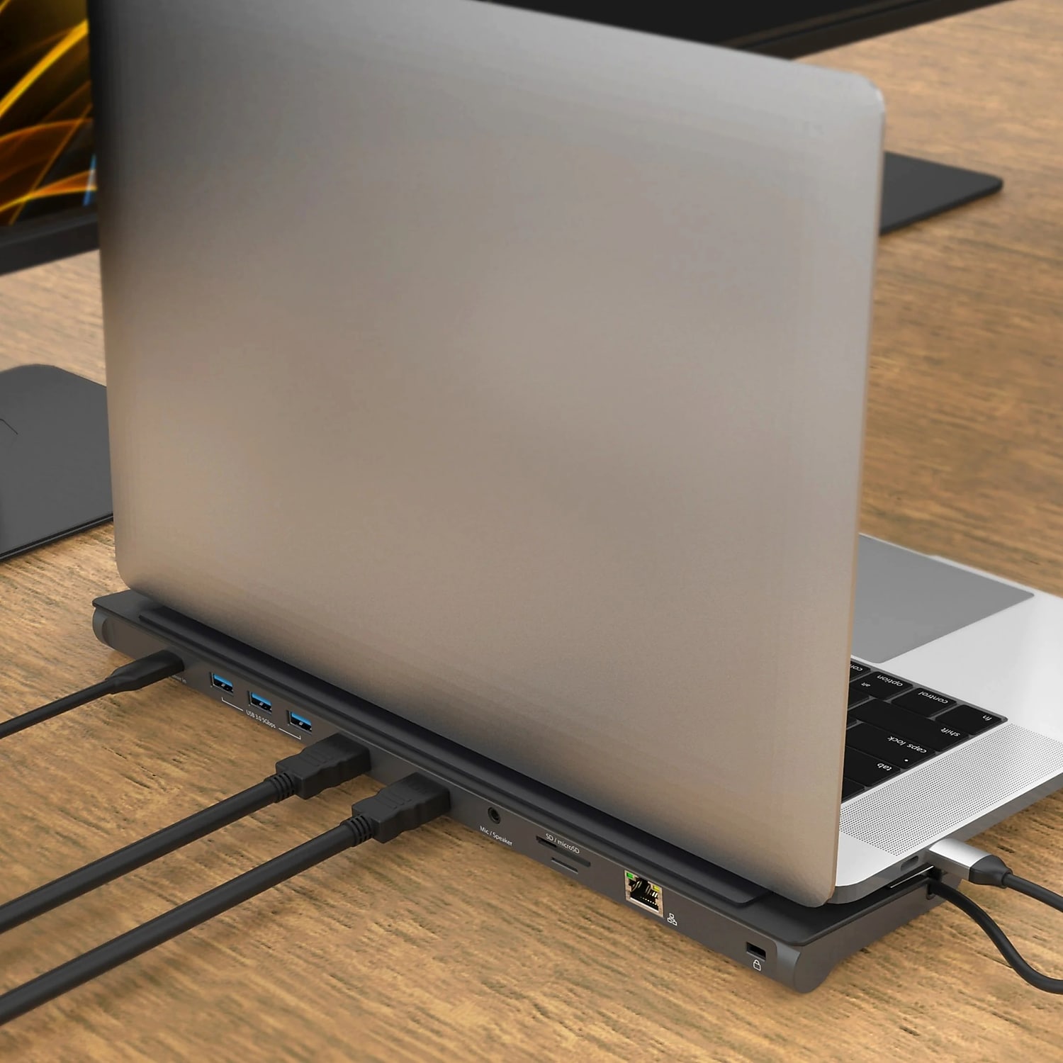 j5create Dual-Display Docking Station for USB-C Enabled Laptops Black (JCD542) - 第 5/6 張圖片