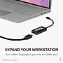 Plugable 6" Mini DisplayPort/Thunderbolt to HDMI Adapter, Male to Female, Black (MDP-HDMI)~#|#~E97FBFB8-9F1B-4C20-940A00E6ED363E11_sc7