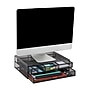 Mind Reader Two-Tier Monitor Stand Laptop Riser, Up to 30 lbs., Black (2TDMESHY-BLK)~#|#~E98014B6-8D35-4EA7-B695FACE9632BD54_sc7