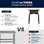 Flash Furniture 24"W Student Desk with Open Front Metal Book Box, Wood Grain/Black (FD-DESK-GG)~#|#~E981E1D8-C808-4DF6-B862A4CFD053B40C_sc7