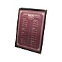 Excello Global Products Menu Holder, 8.5" x 11", Black/Silver , 10/Pack (SPLS-MENU-2)~#|#~E98259E3-B339-4F4A-80EF2C2FC2F543F7_sc7