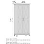 Bush Furniture Key West 66"H Storage Cabinet with 5 Shelves, Reclaimed Pine (KWS266RCP-03)~#|#~E98A504E-7F69-44C4-8A56459189BDFB48_sc7