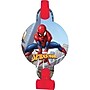 Party City Spider-Man Webbed Wonder Blowouts, Assorted Colors, 8/Pack (AM331860-NS)~#|#~E98A74B9-6FC7-4EC8-8BA47F15F0709B1D_sc7