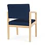 Lesro Lenox Wood Vinyl Guest Chair, Patriot Plus Imperial Blue/Natural (LW1101.WNA-01PPIB)~#|#~E98B67FF-80D6-4010-A9F036CE900837DD_sc7