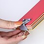 Officemate EZ Medium Binder Clips, 0.625" Capacity, Gray, 48 Clips/Pack (99550)~#|#~E98C445C-46CD-49A6-829D26F30038A686_sc7