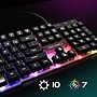 ENHANCE Voltaic 2 Wired Gaming Keyboard, Clear with Multicolor LEDs (ENVOKN2100CLWS)~#|#~E98F3F1B-C8C8-4CDC-9032907B561810A2_sc7