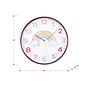 Monarch Specialties Inc. 18" Quartz Wall Clock, Plastic Frame, Battery Powered (I 9103)~#|#~E9910C9B-89D9-450D-AC3434CFC243CC70_sc7