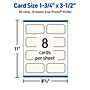 Avery Business Cards, 1-3/4" x 3-1/2" , Matte Ivory, 80/Pack (95286)~#|#~E9915AB9-0018-4854-B8B7D1CF6D30FB0A_sc7