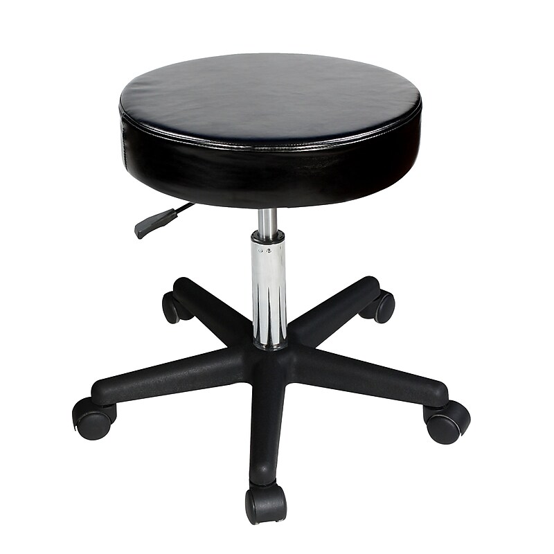 Master Massage Hydraulic Massage Stool, Black (91555) image 1