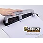 Bostitch EZ Squeeze 3-Hole Punch, 12 Sheet Capacity, Silver/Black (ACI2101)~#|#~E993B91E-92AB-44E2-92D9146EEDF583C8_sc7